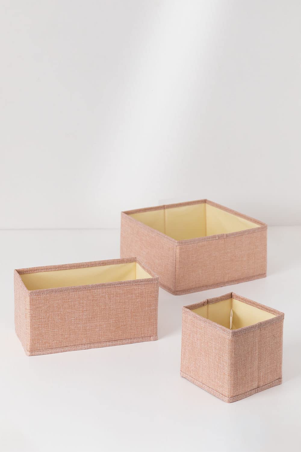 Sklum Samel Set 3 Scatole Contenitore Cotone