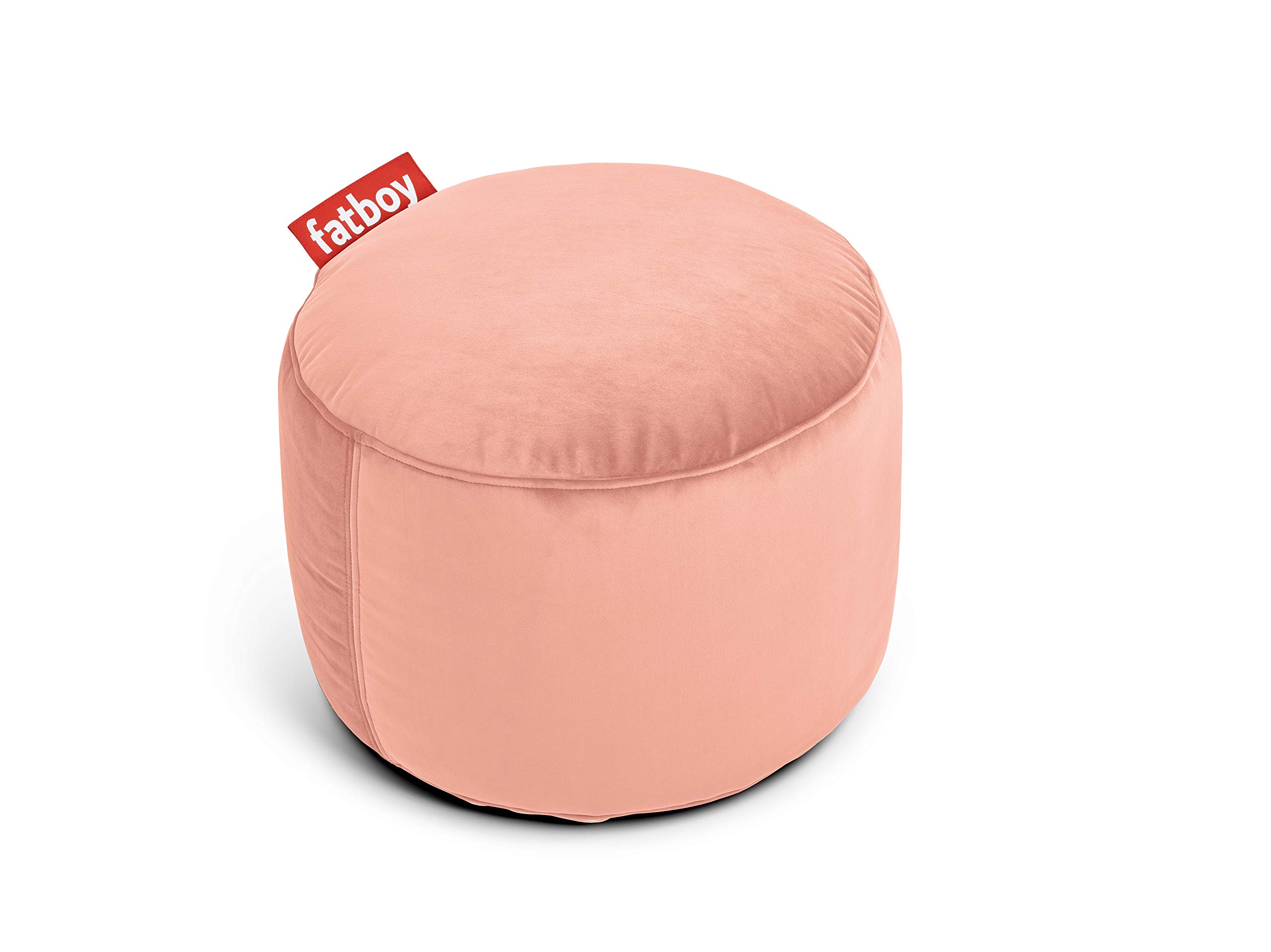 Fatboy Point Velvet pouf rotondo pearl blush velluto
