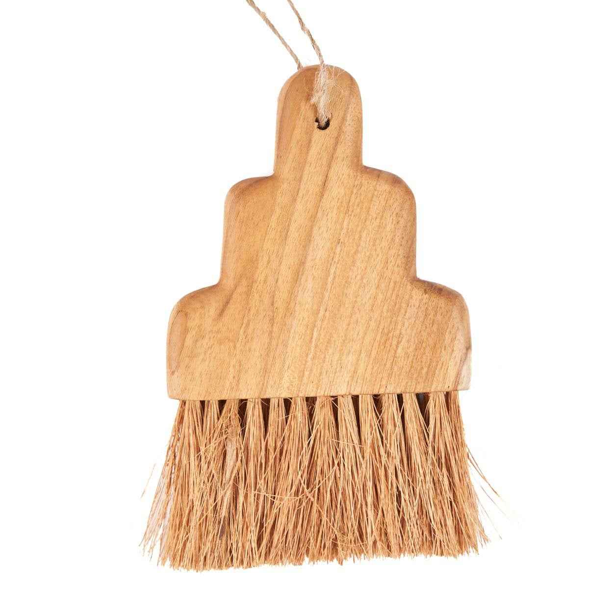 Bambua Osta Brush spazzola teak naturale