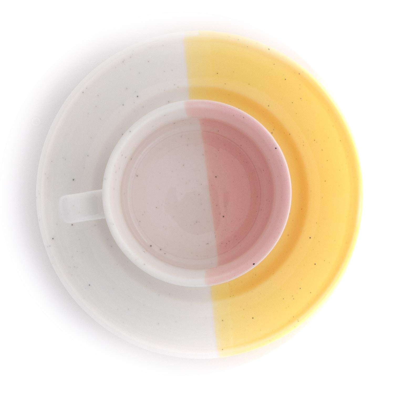 Sklum Tracya tazze caffè porcellana multicolore set 6 pezzi
