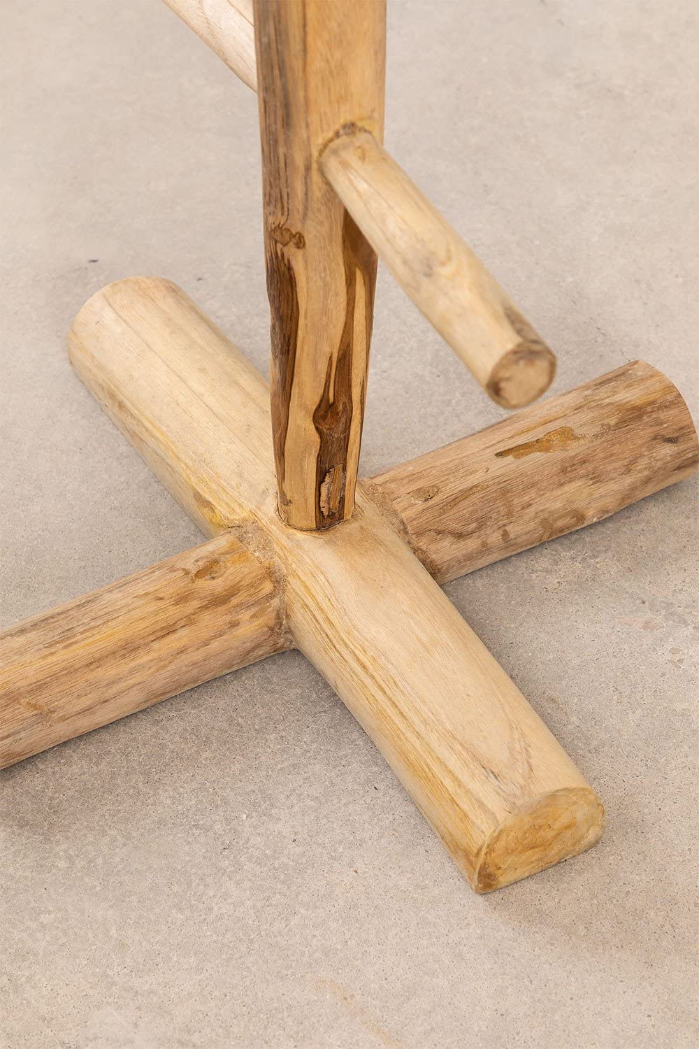 Sklum Narel appendiabiti da terra legno teak marrone