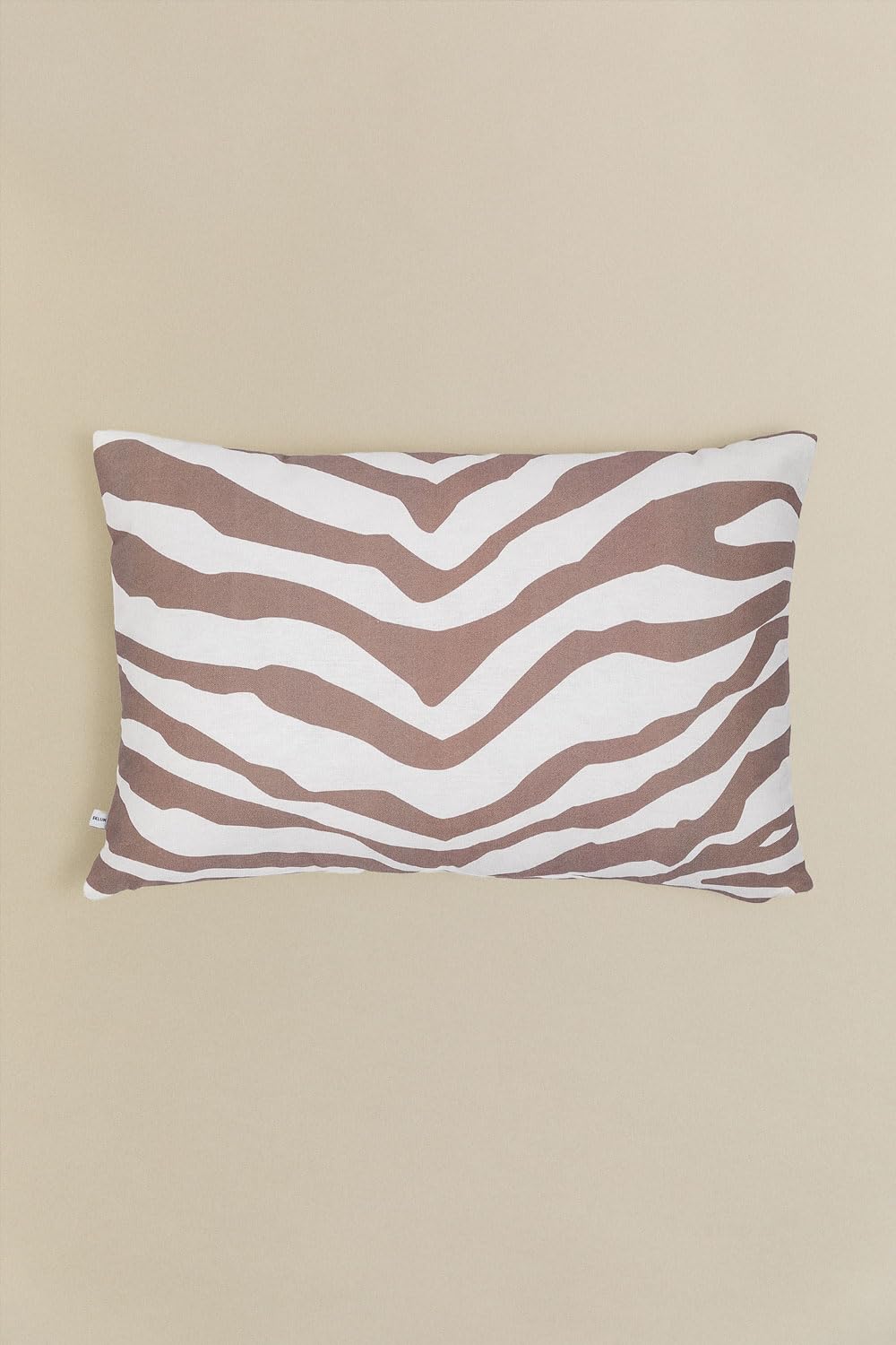 Sklum Azeti Style federa cuscino 40x60 marrone moka cotone