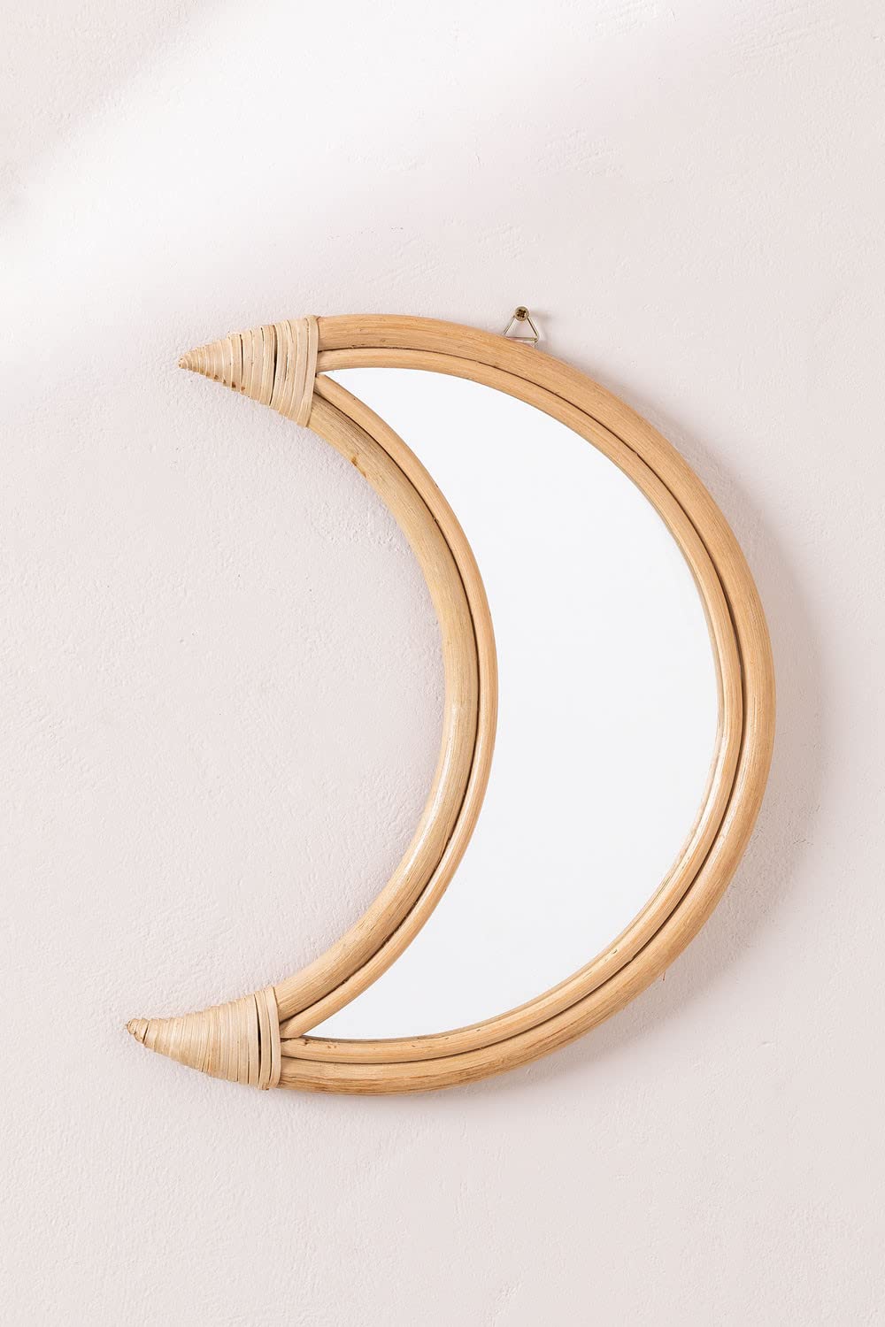 Sklum Jonik specchio parete rattan natural 28 cm