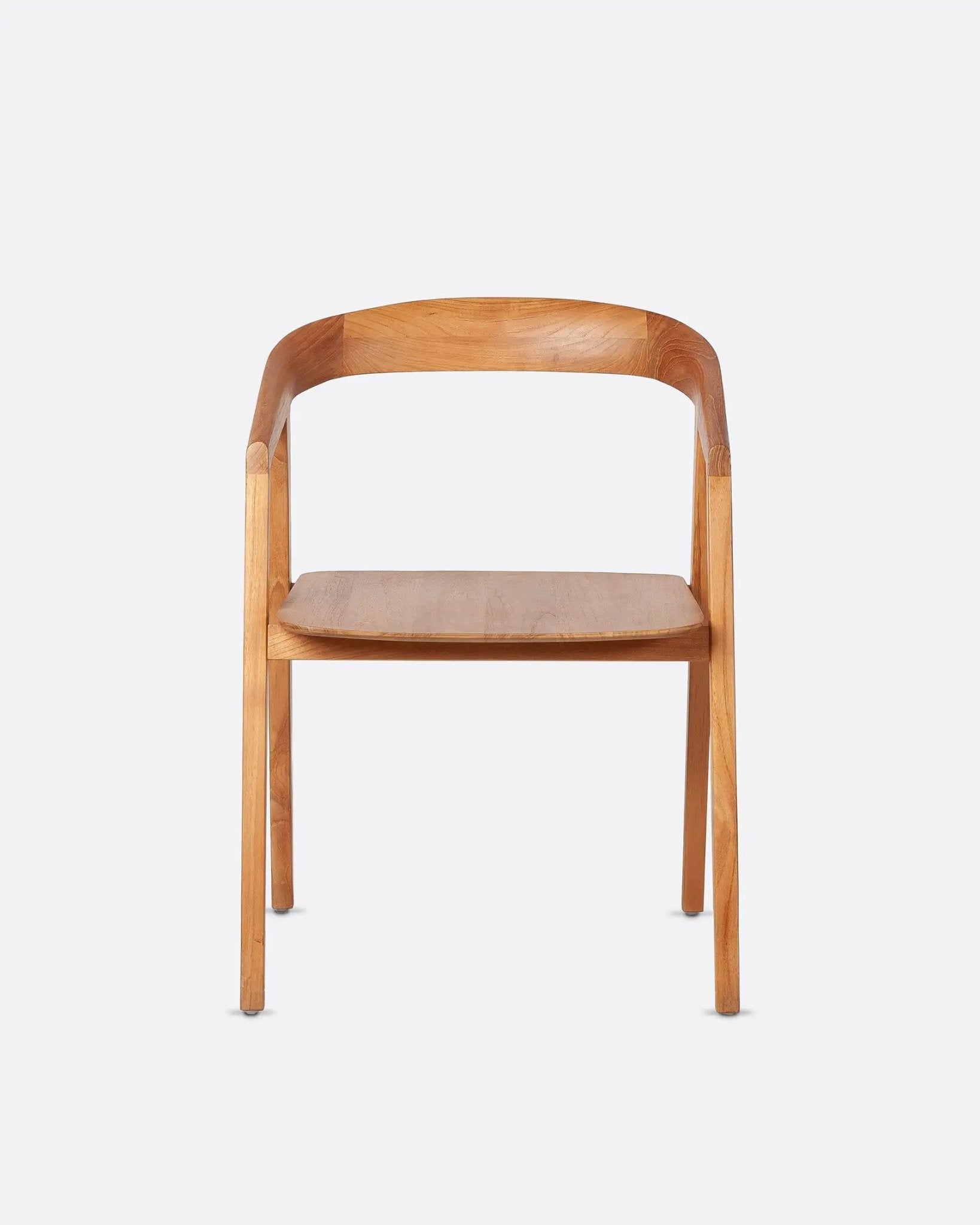 Bambua Arc sedia da pranzo in teak massiccio
