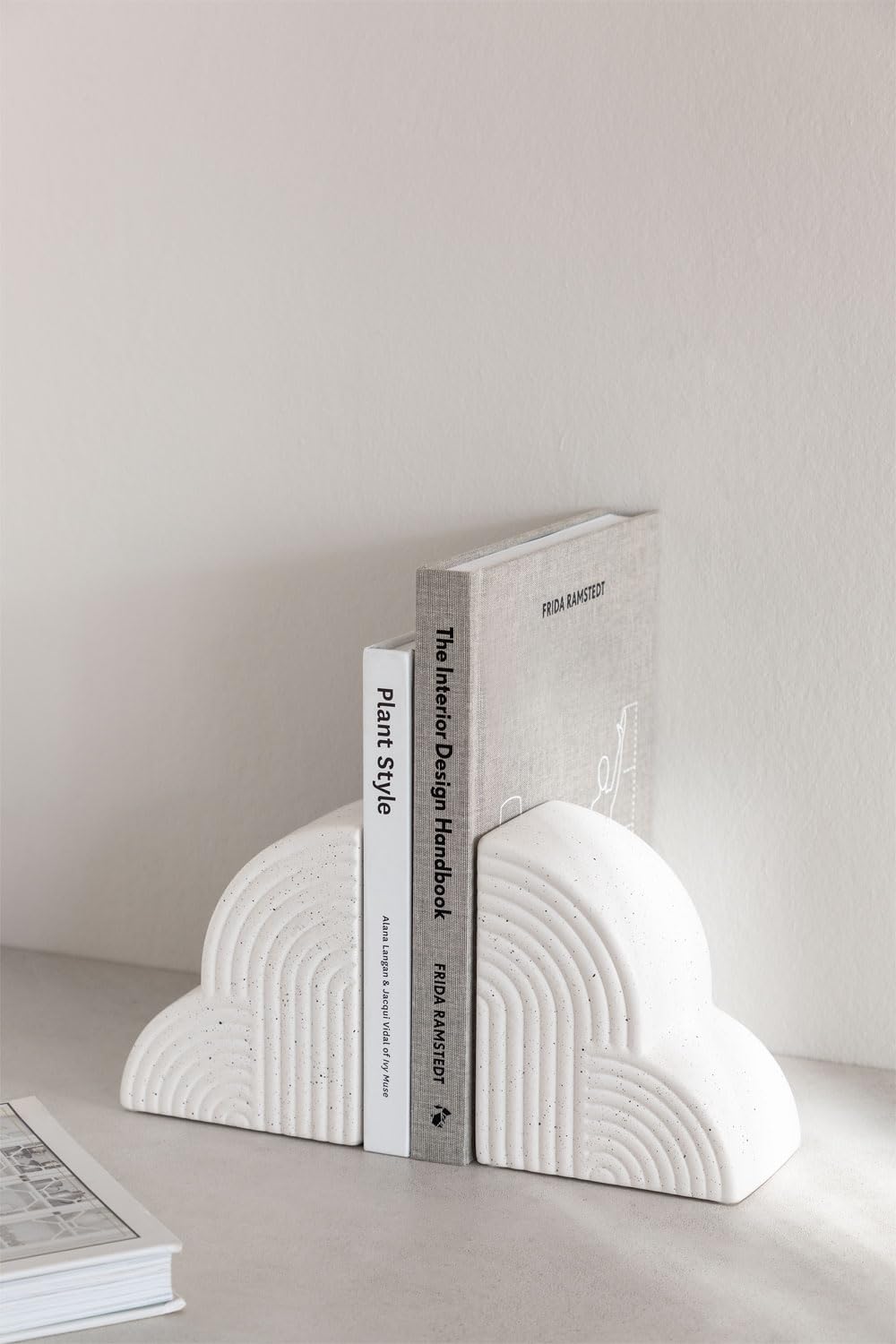 Sklum Belzer Set 2 Fermalibri in Ceramica Neutra