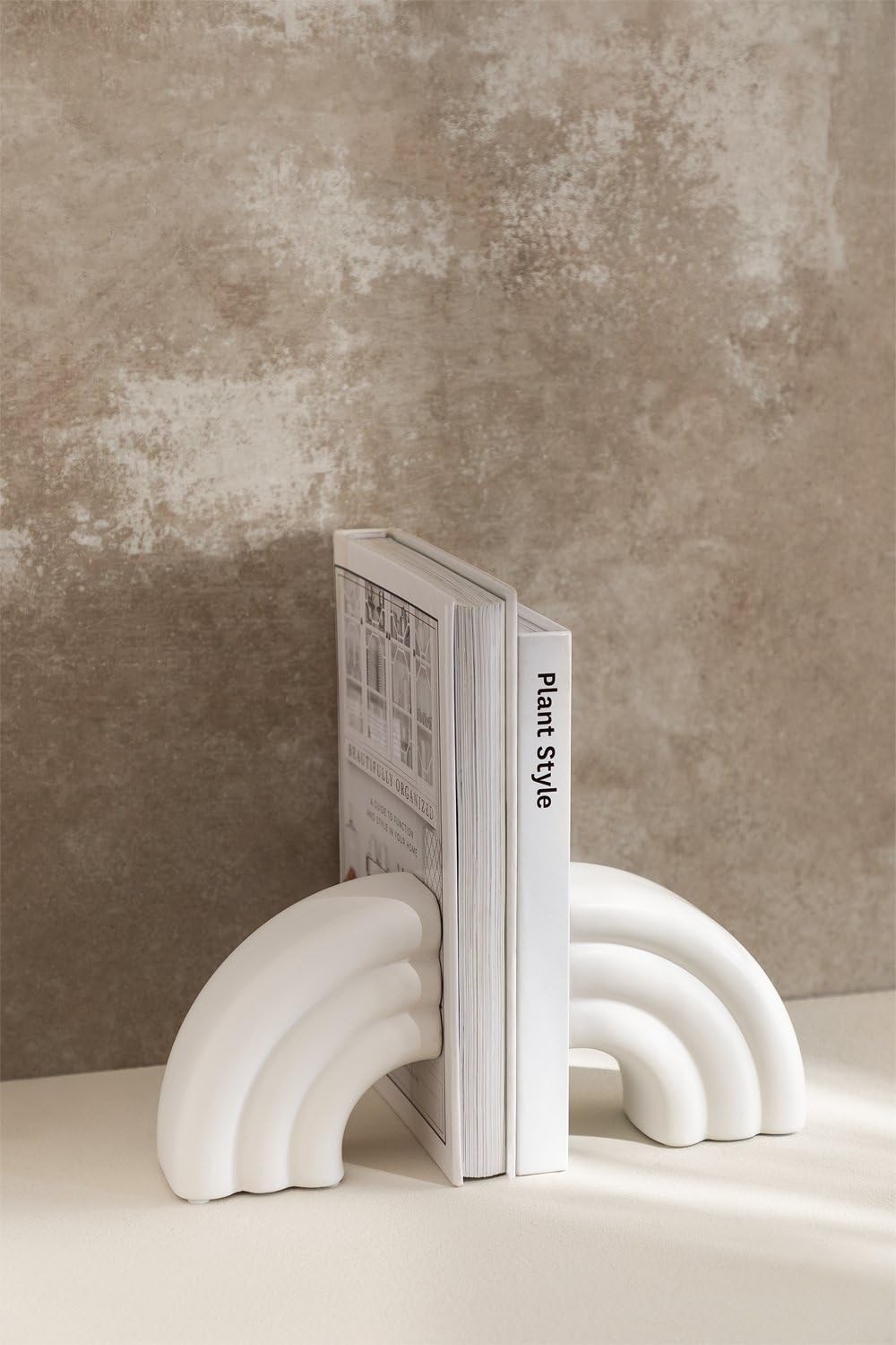 Sklum Aldrin Set 2 Ferma-libri in Ceramica Arcobaleno