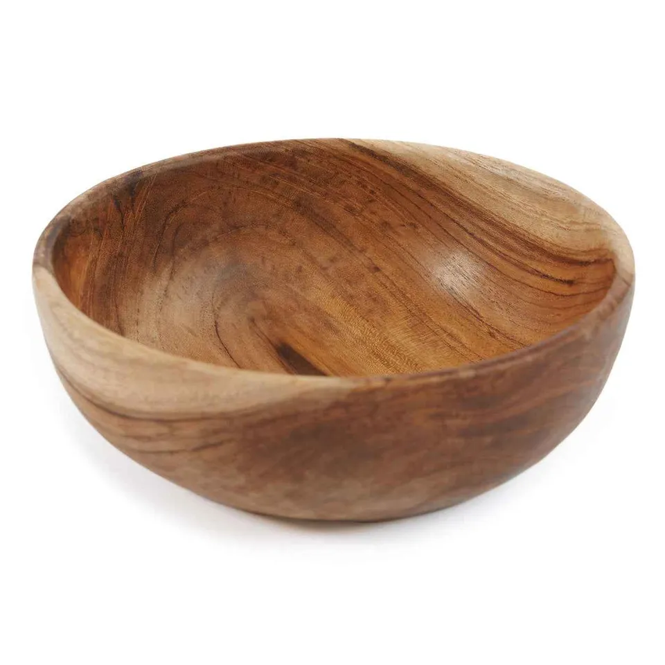 Bambua Teak Root ciotola snack legno S