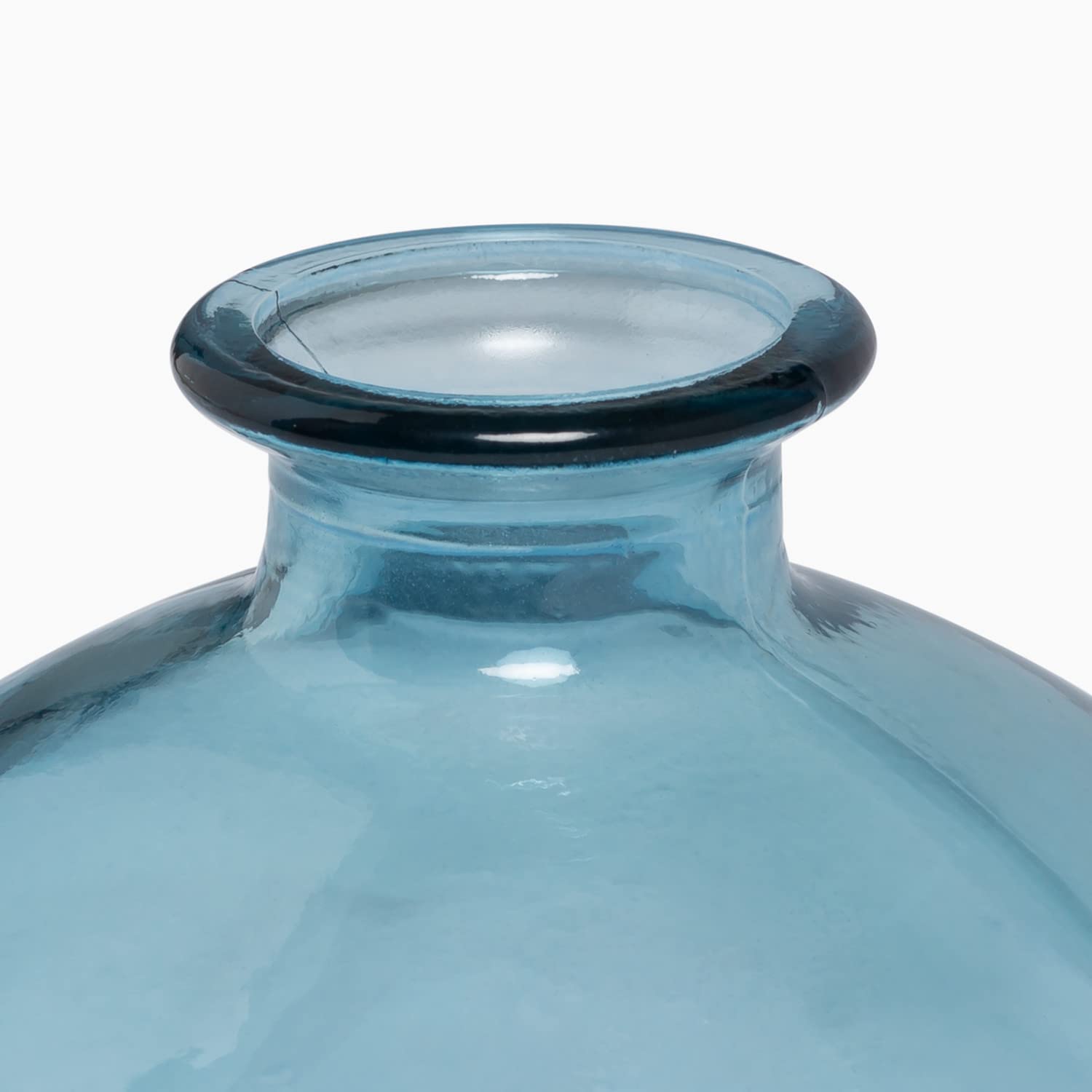 Sklum Kimma vaso vetro riciclato 17 cm