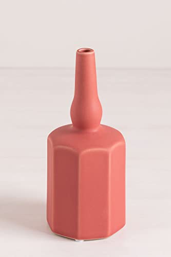 Sklum Weasley vaso ceramica corallo 22 cm