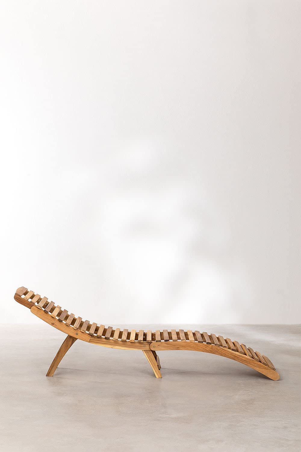 Sklum Mymma lettino pieghevole in legno senza cuscino