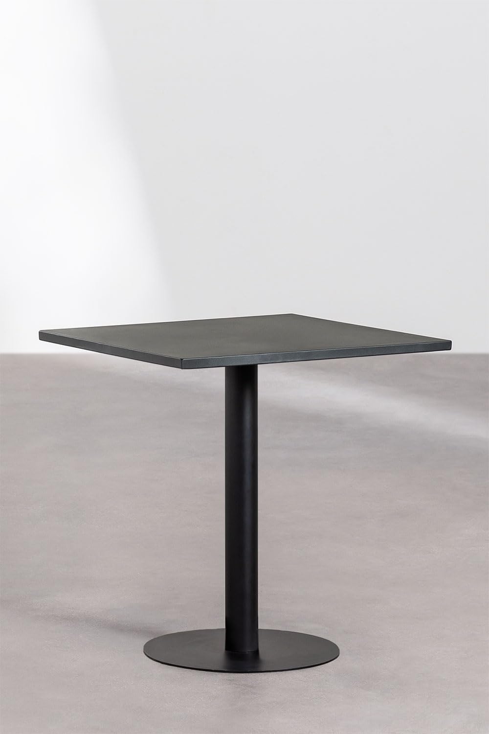 Sklum Mizzi tavolo giardino 70x70 cm nero ferro