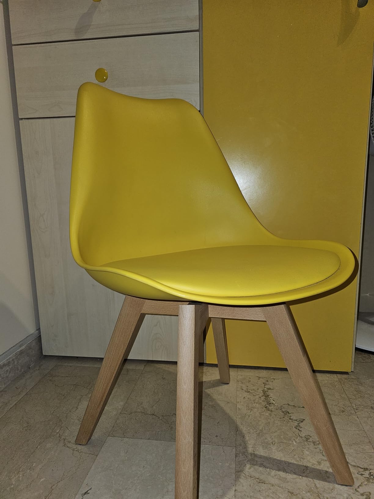 Sklum Nordic sedia pranzo con gambe faggio