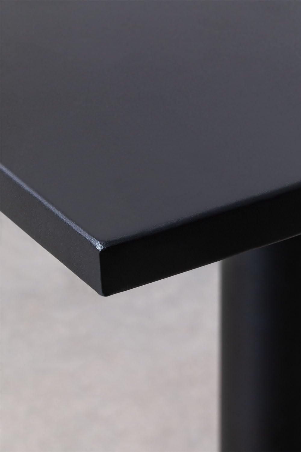 Sklum Mizzi tavolo giardino 70x70 cm nero ferro