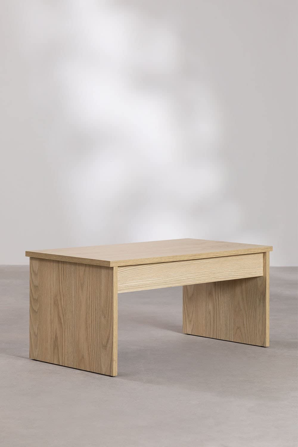Sklum Naudaf tavolino sollevabile rovere 100 cm industriale