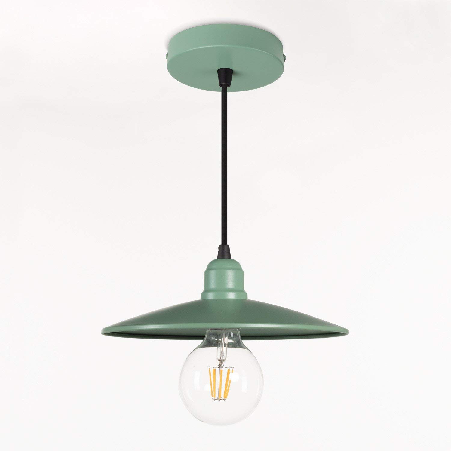 Sklum Bräss Lampada Soffitto Acciaio Ø27 cm Industriale