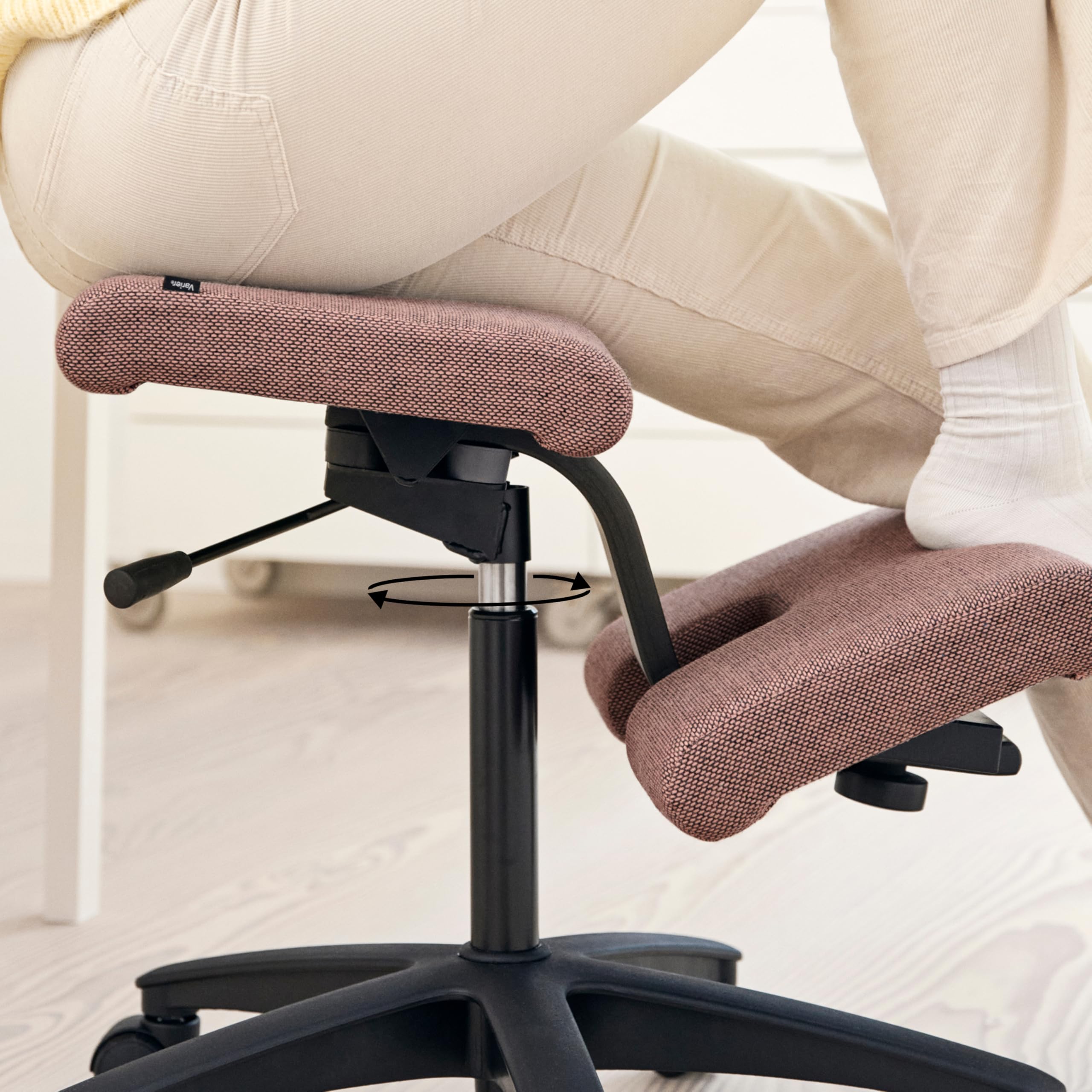 Varier Wing sedia ergonomica con ruote ginocchia