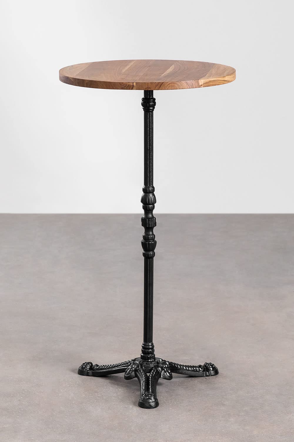 Sklum Azteca Tavolo Alto Rotondo 60 cm Acacia