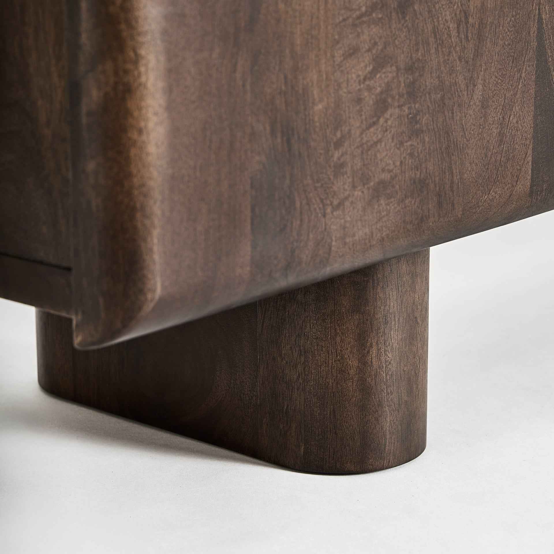 Bambua Craigh TV Stand mobile porta TV mango