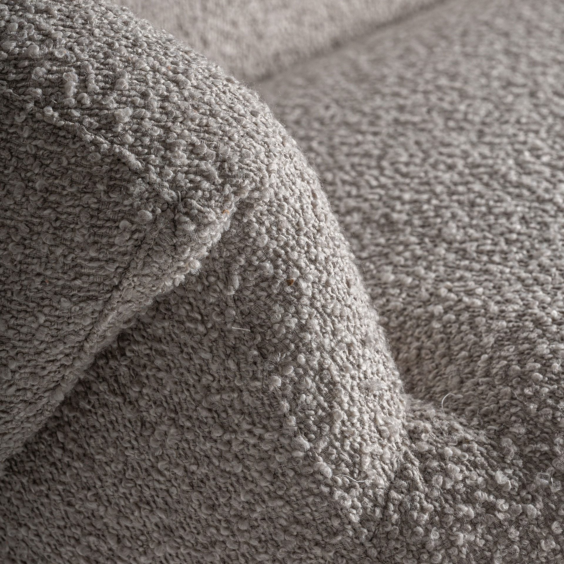 Bambua Jacquard divano in bouclé con gambe in olmo