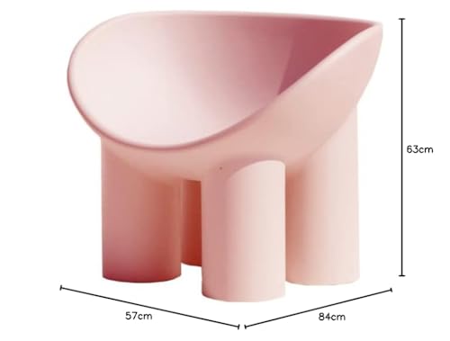 Driade Roly Poly poltrona rosa carne da esterno