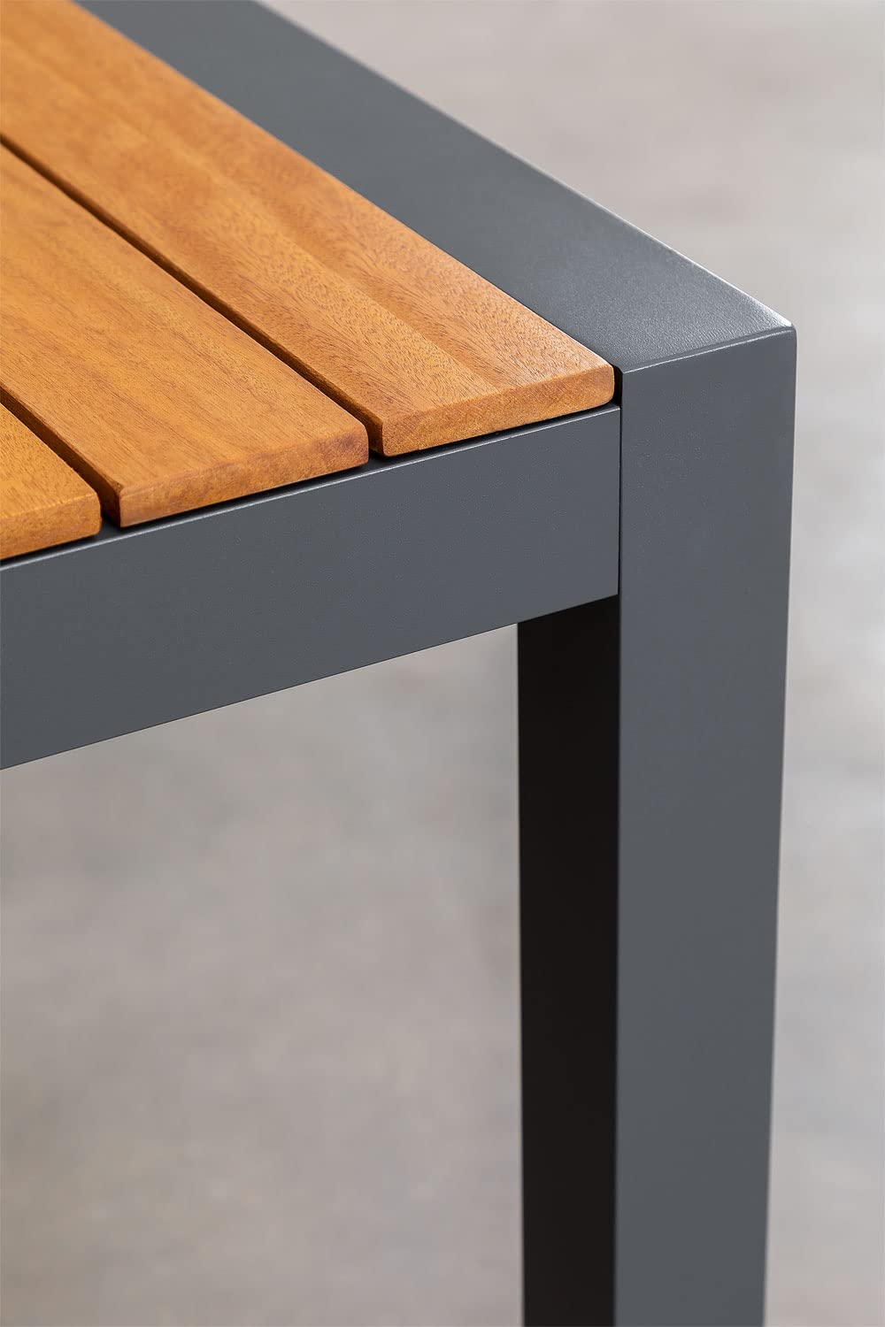 Sklum Archer Supreme 90x90 cm tavolo da giardino antracite