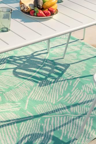Sklum Nishe tappeto esterno verde menta 238x152 cm