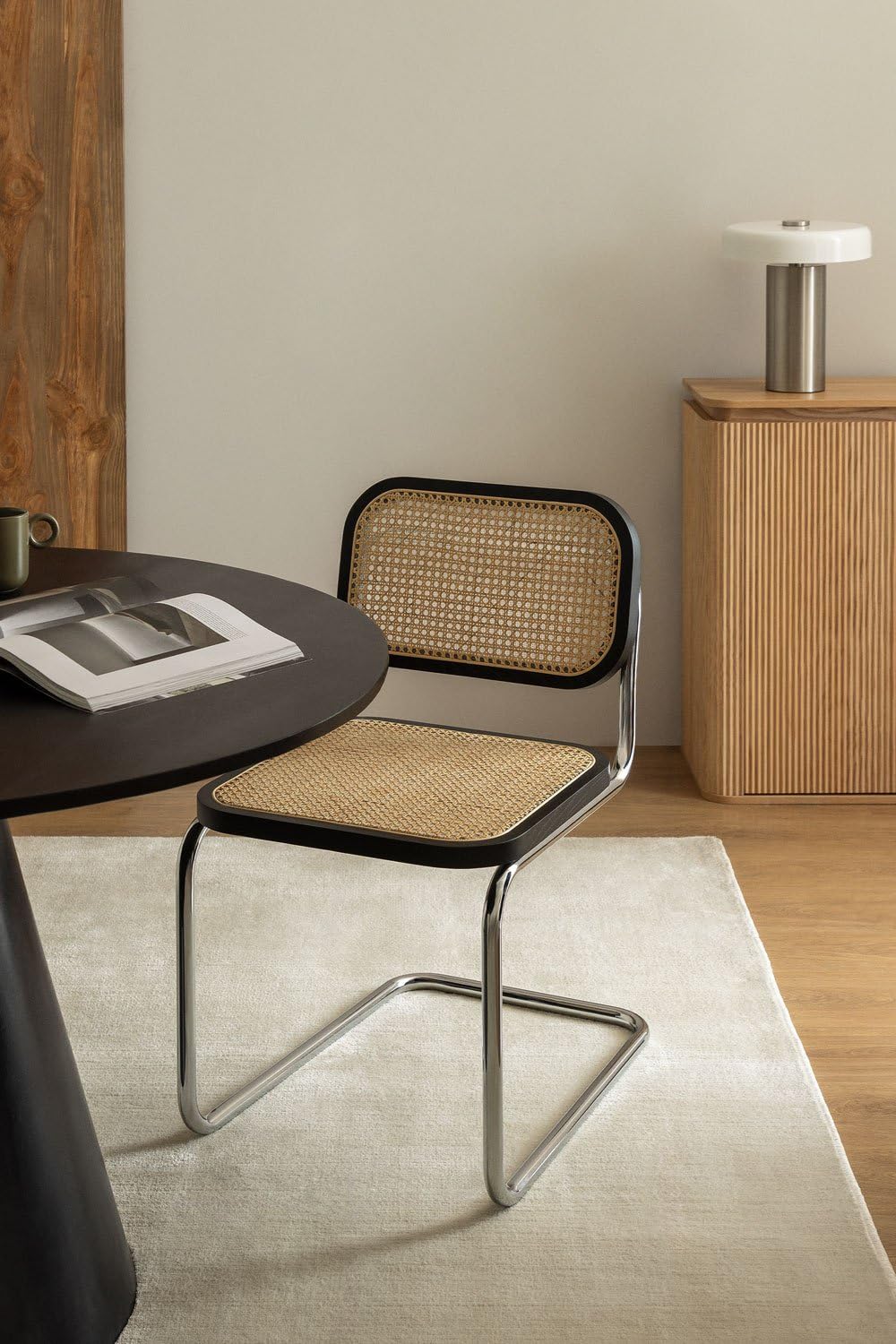 Sklum Tento sedia da pranzo in rattan vintage