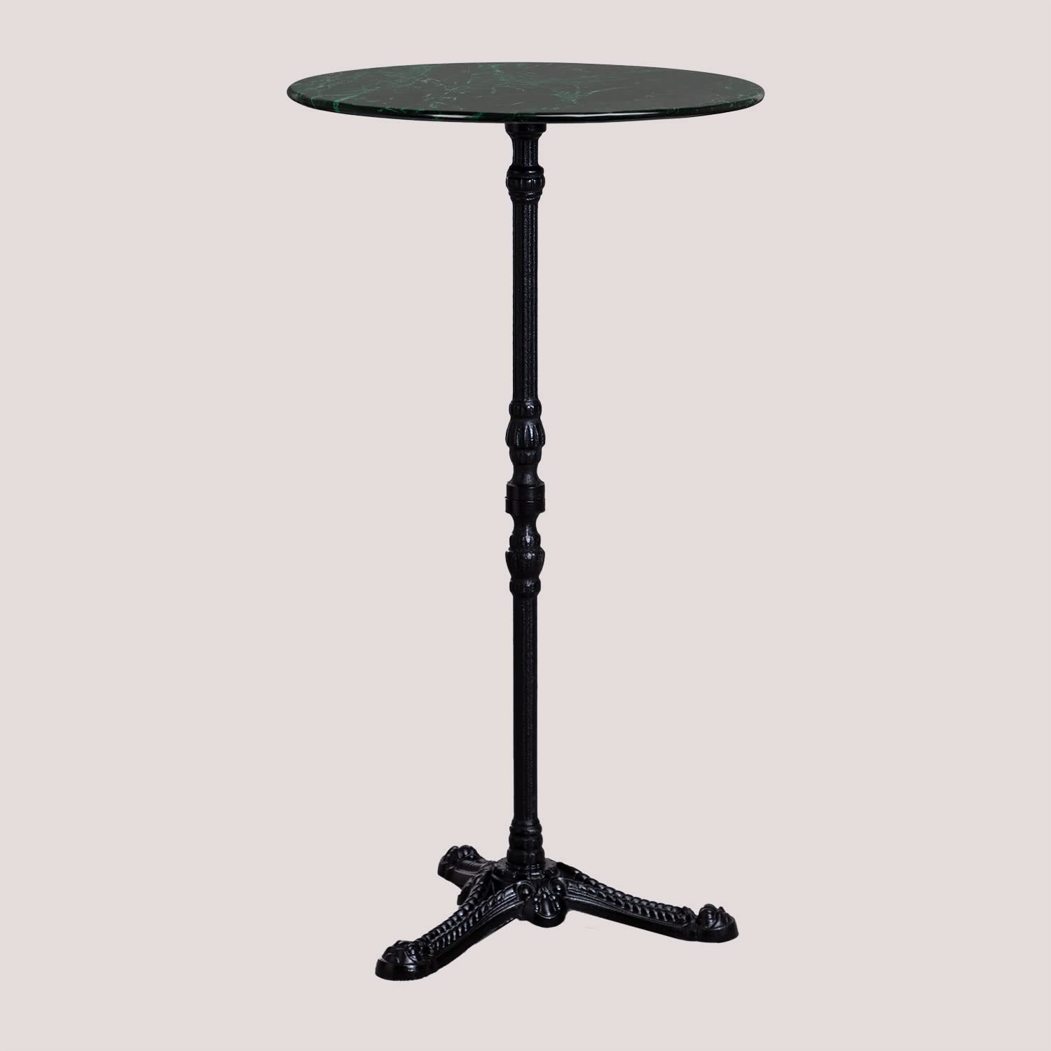 Sklum Roma Tavolo Alto da Bar in Marmo Ø60 cm