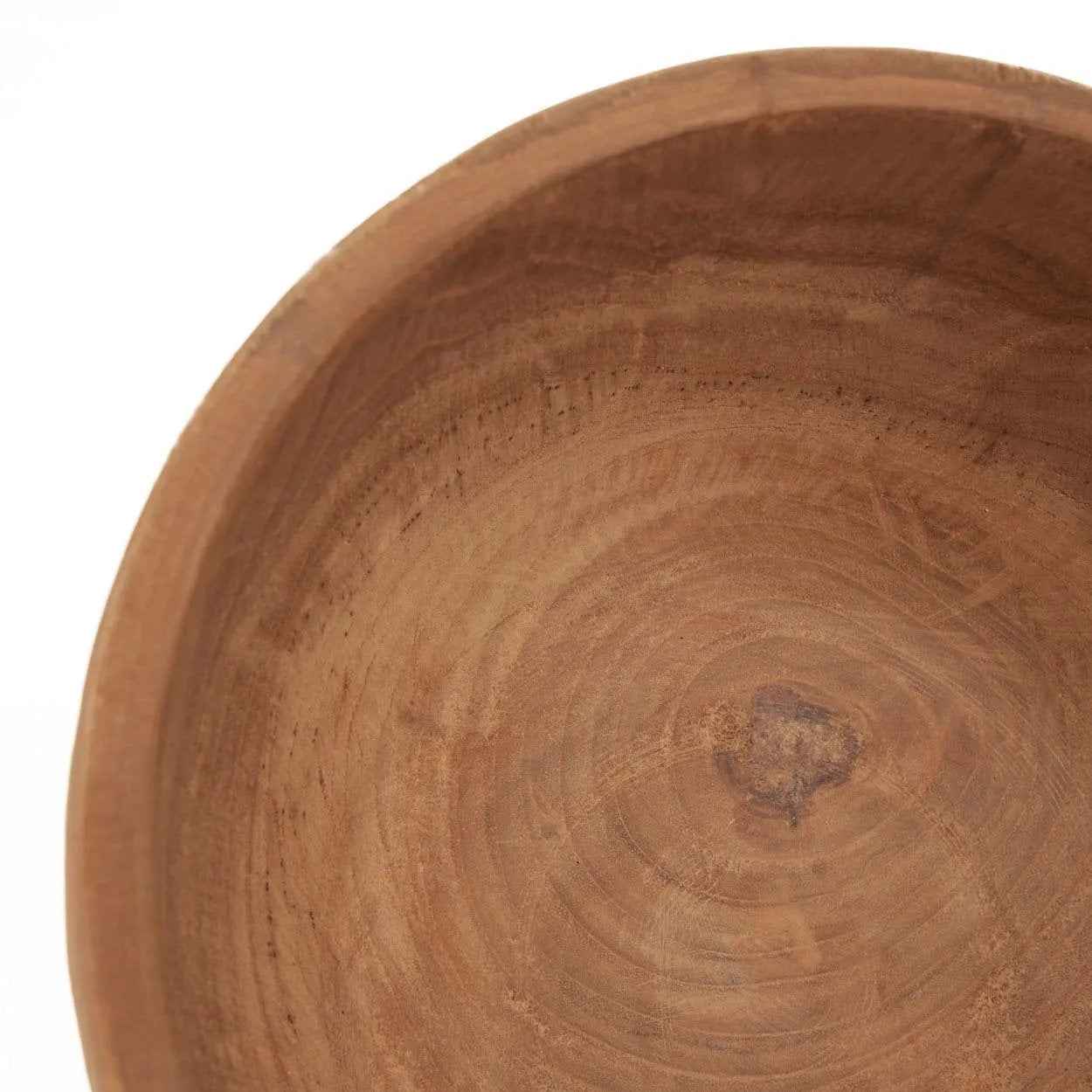 Bambua Zen Bowl ciotola teak naturale decorativa