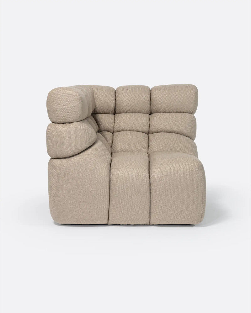 Bambua Chopin divano angolare outdoor sabbia