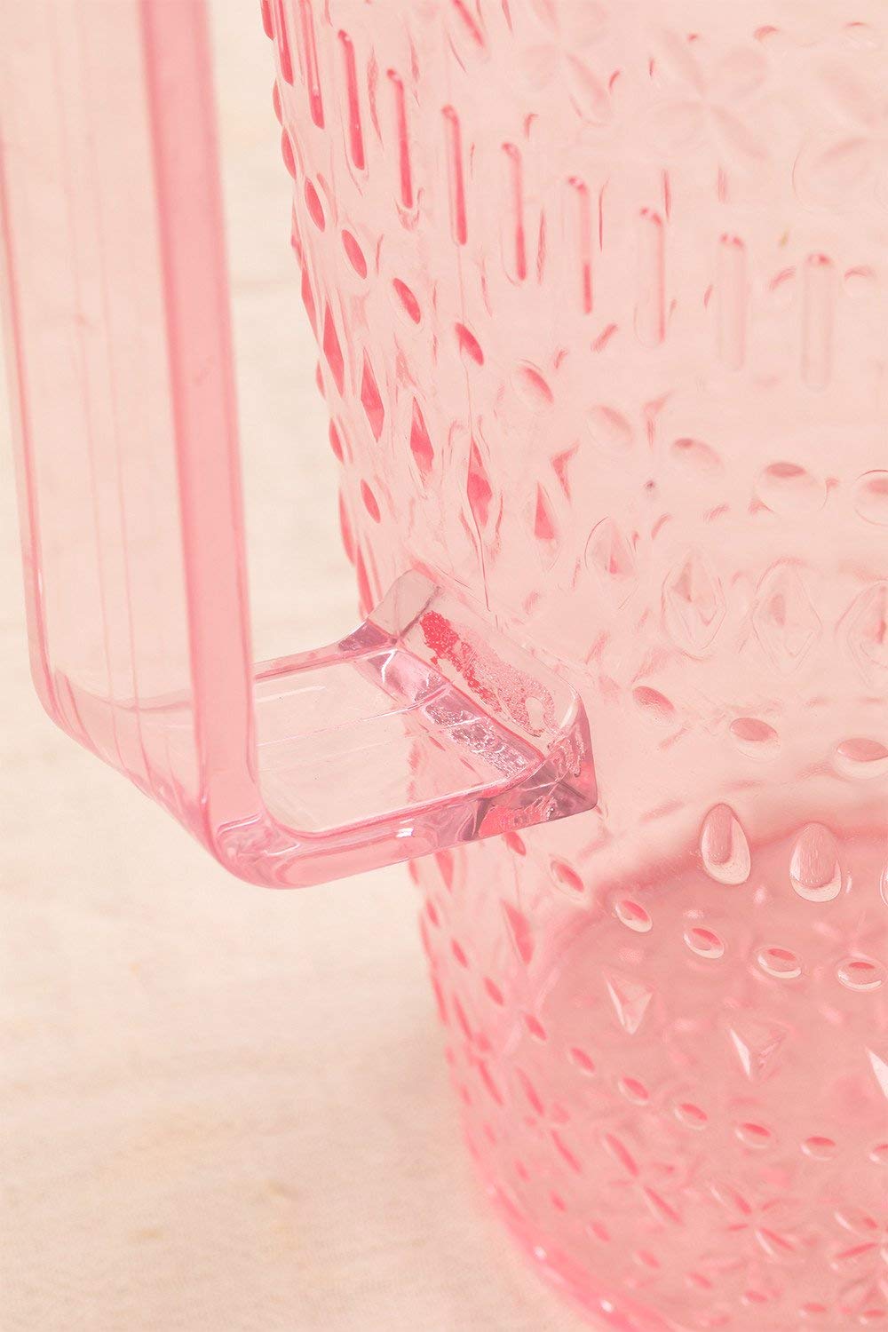 Sklum Brandon Caraffa 2L con 4 Bicchieri 40cl Rosa