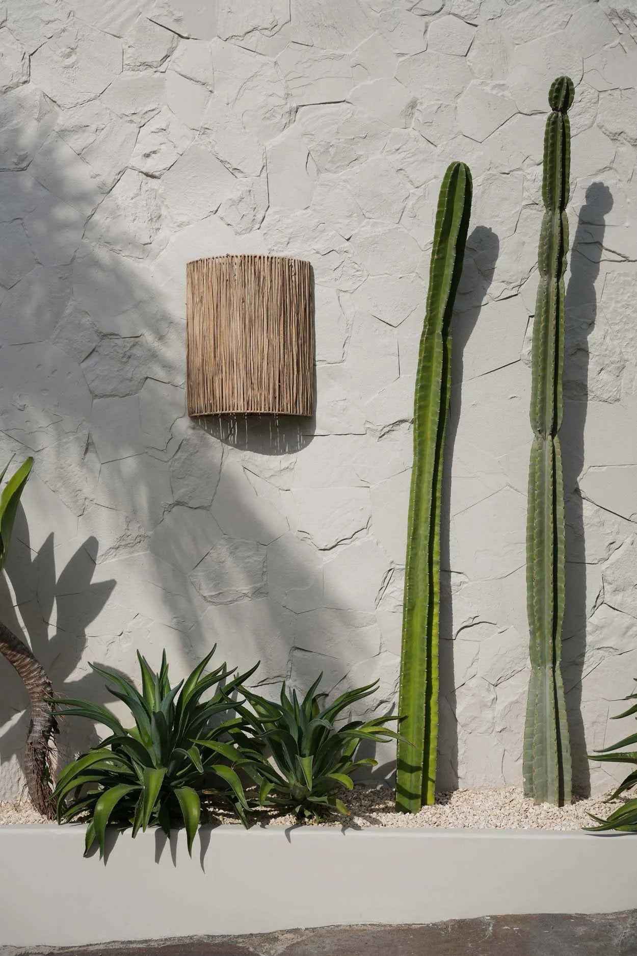 Bambua Kohei applique parete sisal naturale
