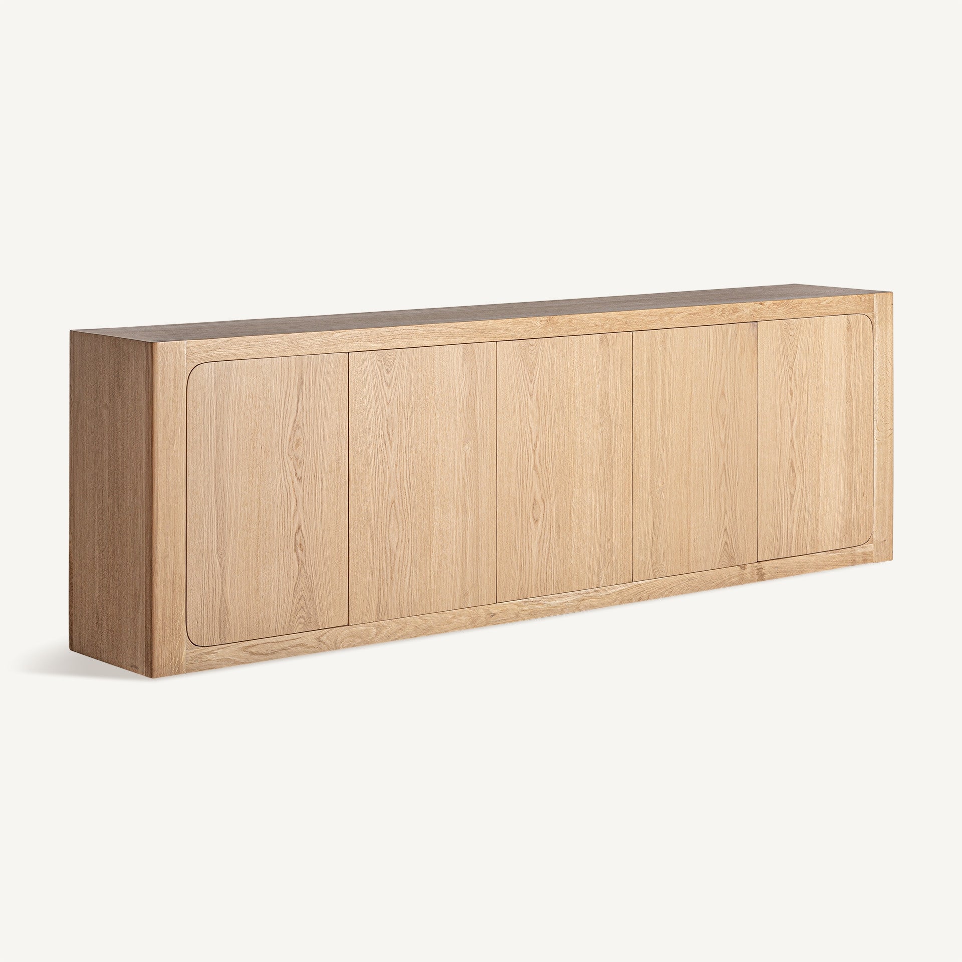 Bambua Zelzate credenza 5 ante rovere chiaro