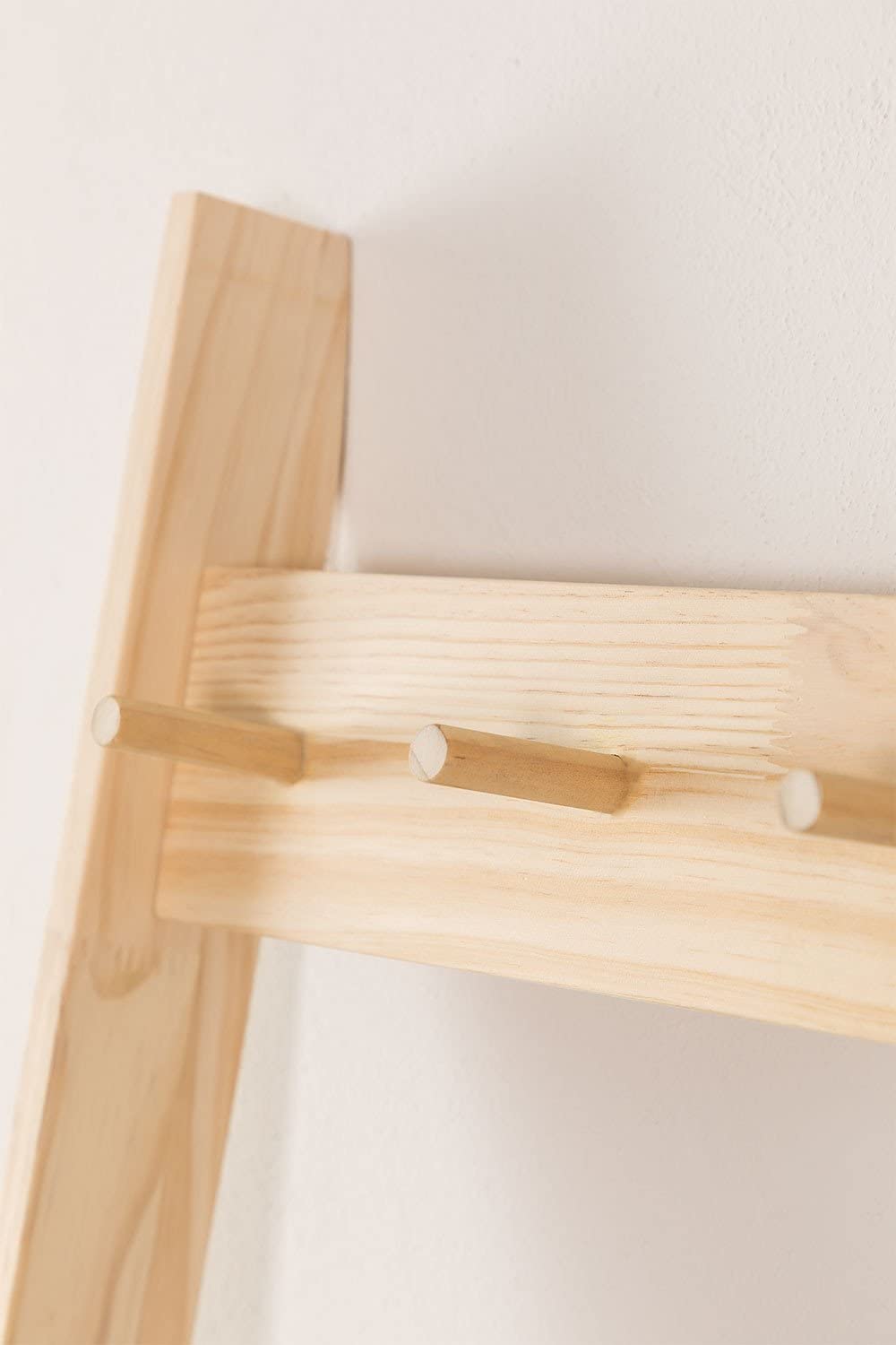 Sklum Mako appendiabiti da terra con scarpiera legno naturale