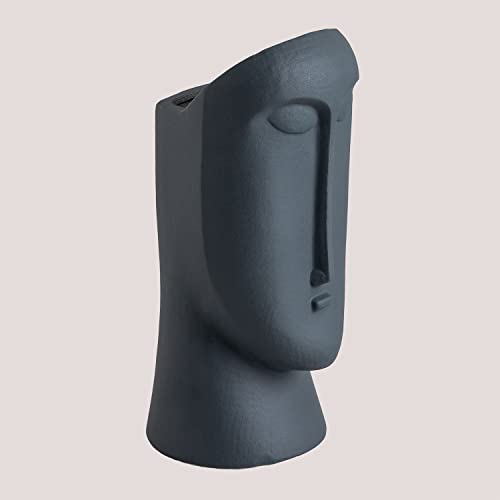Sklum Cedric vaso in ceramica grigio blu 31 cm