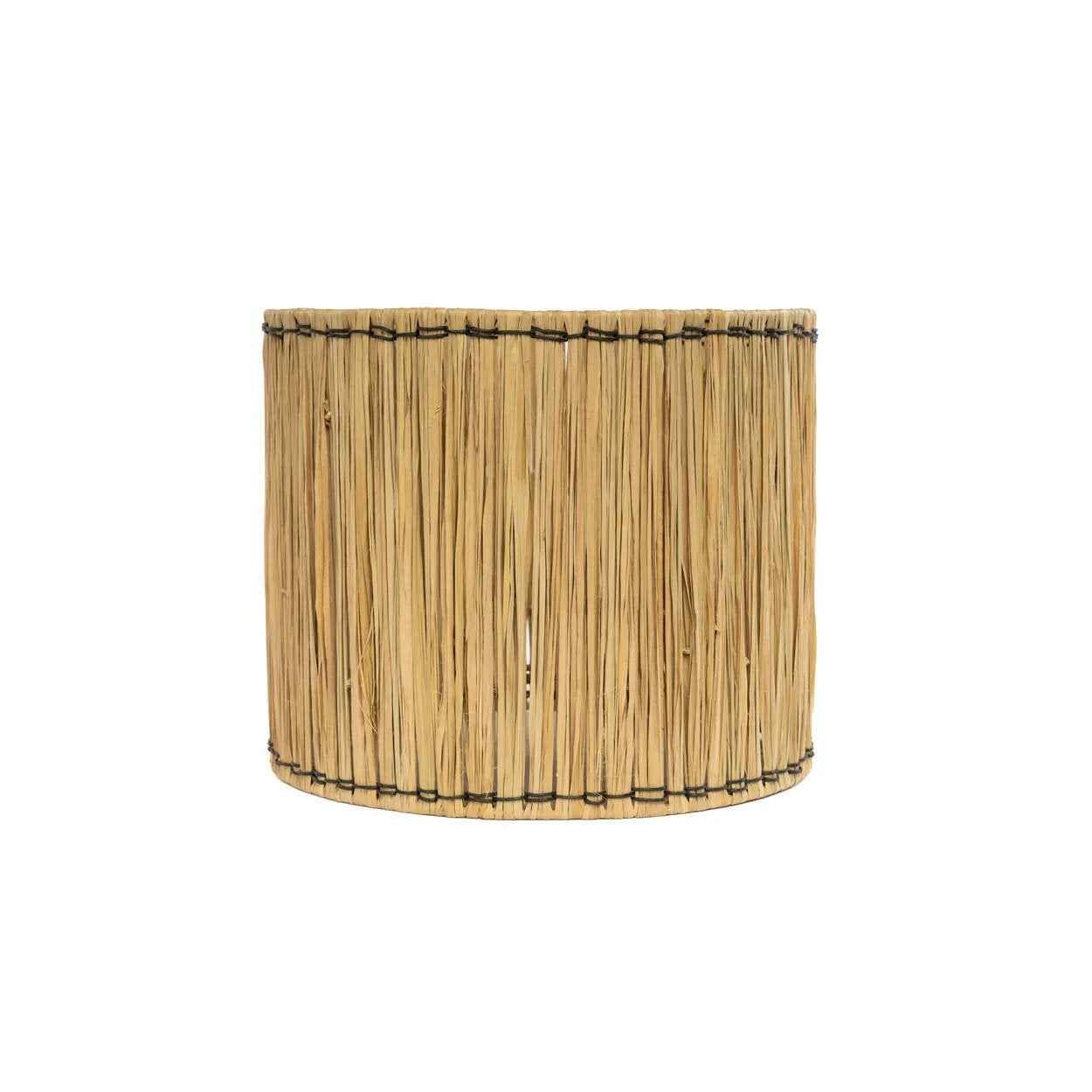 Bambua Molokai lampada da tavolo bianco naturale