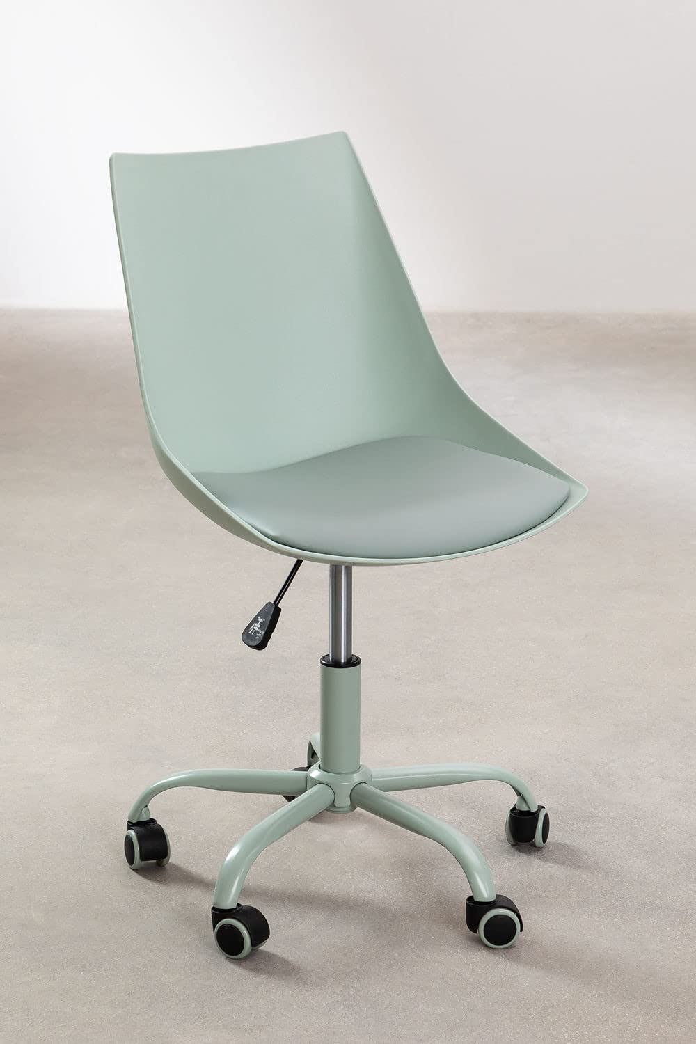 Sklum Adoni sedia ufficio blu con ruote