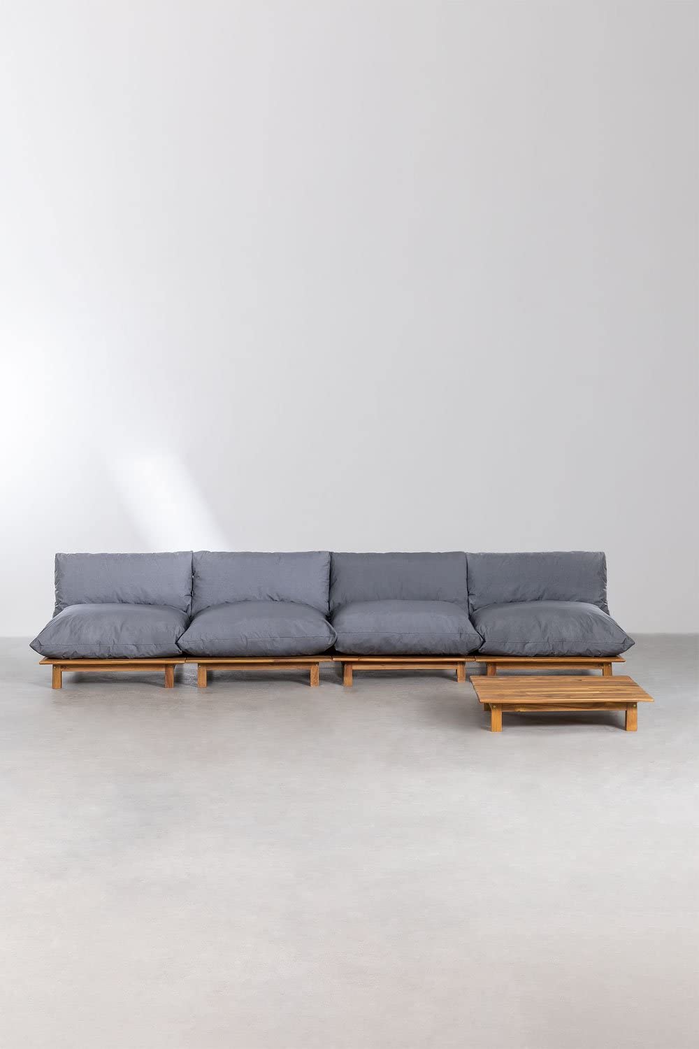 Sklum Brina set soggiorno divano 4 pezzi e tavolino
