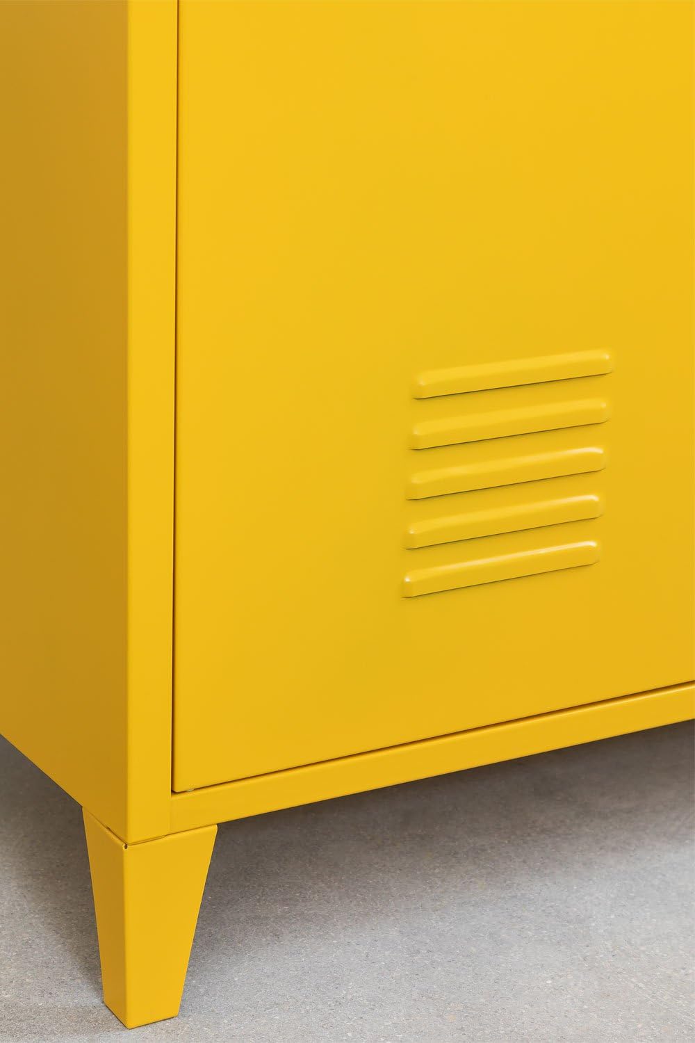 Sklum Pohpli Armadio Metallo 2 Ante Giallo Curry