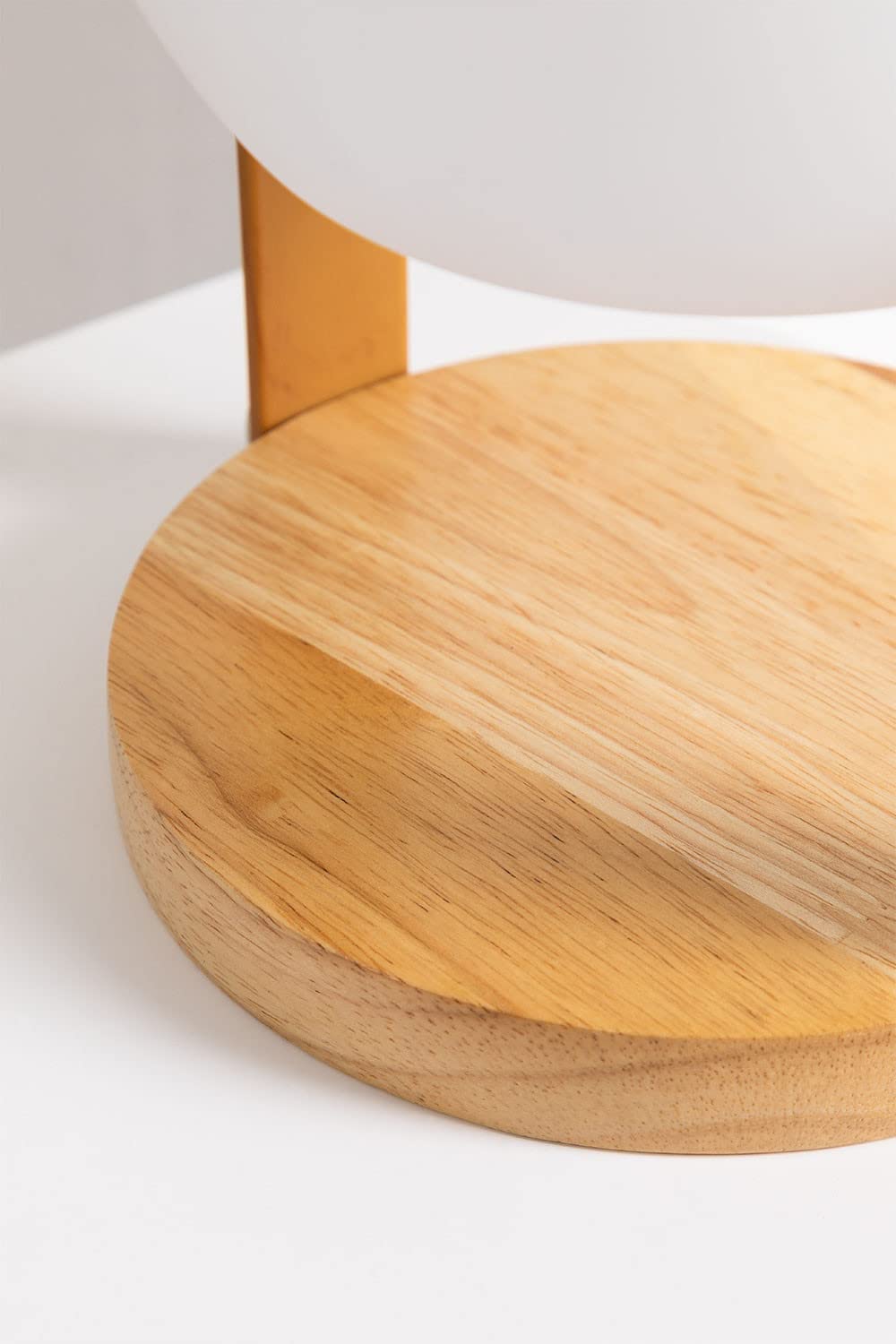 Sklum Alop lampada tavolo LED esterni legno naturale