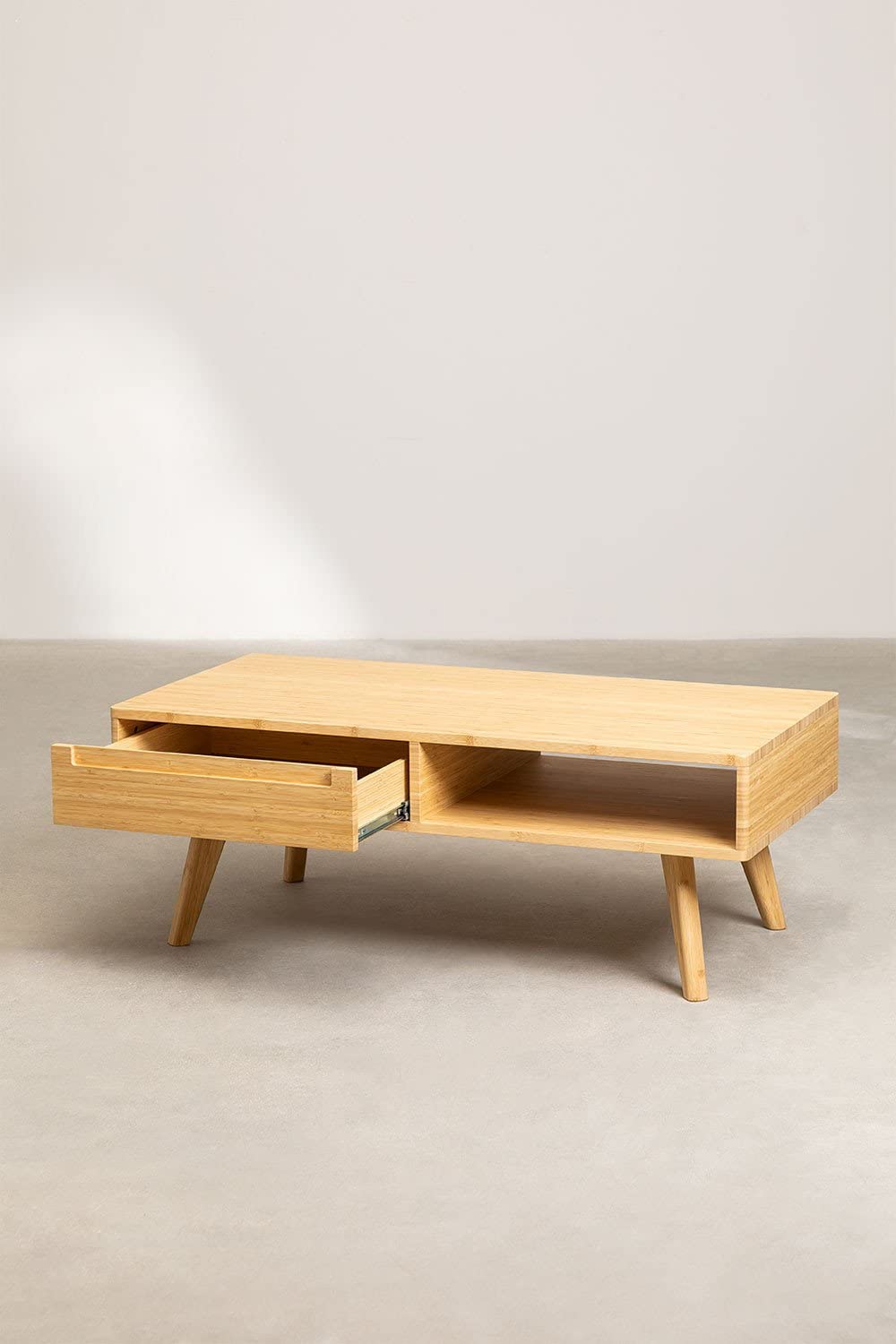 Sklum Gian Natural tavolino in bambù 120 cm