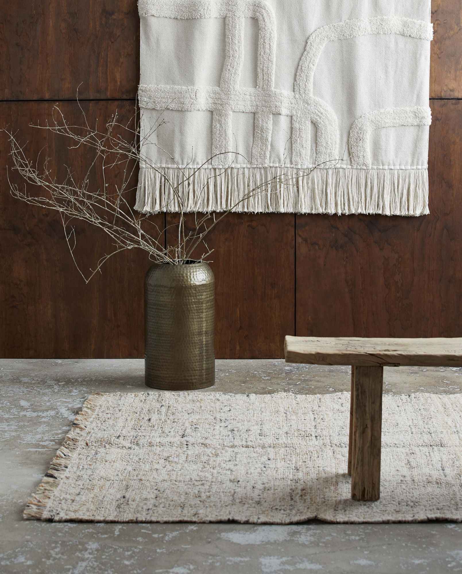 Bambua Lina tappeto 180x260 nature canapa