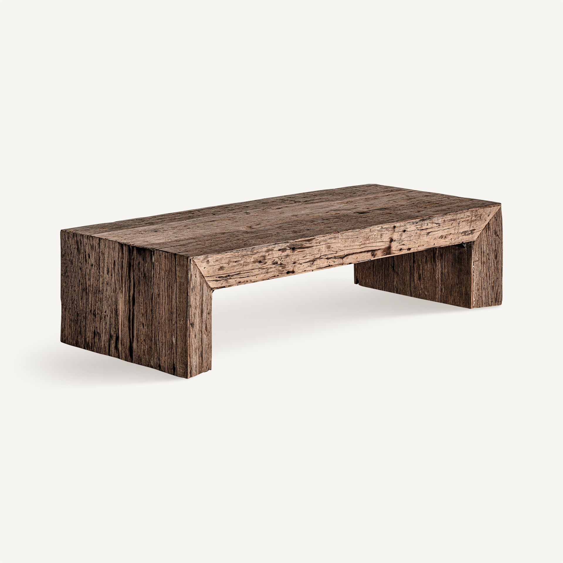 Bambua Samsun tavolino 160cm legno riciclato