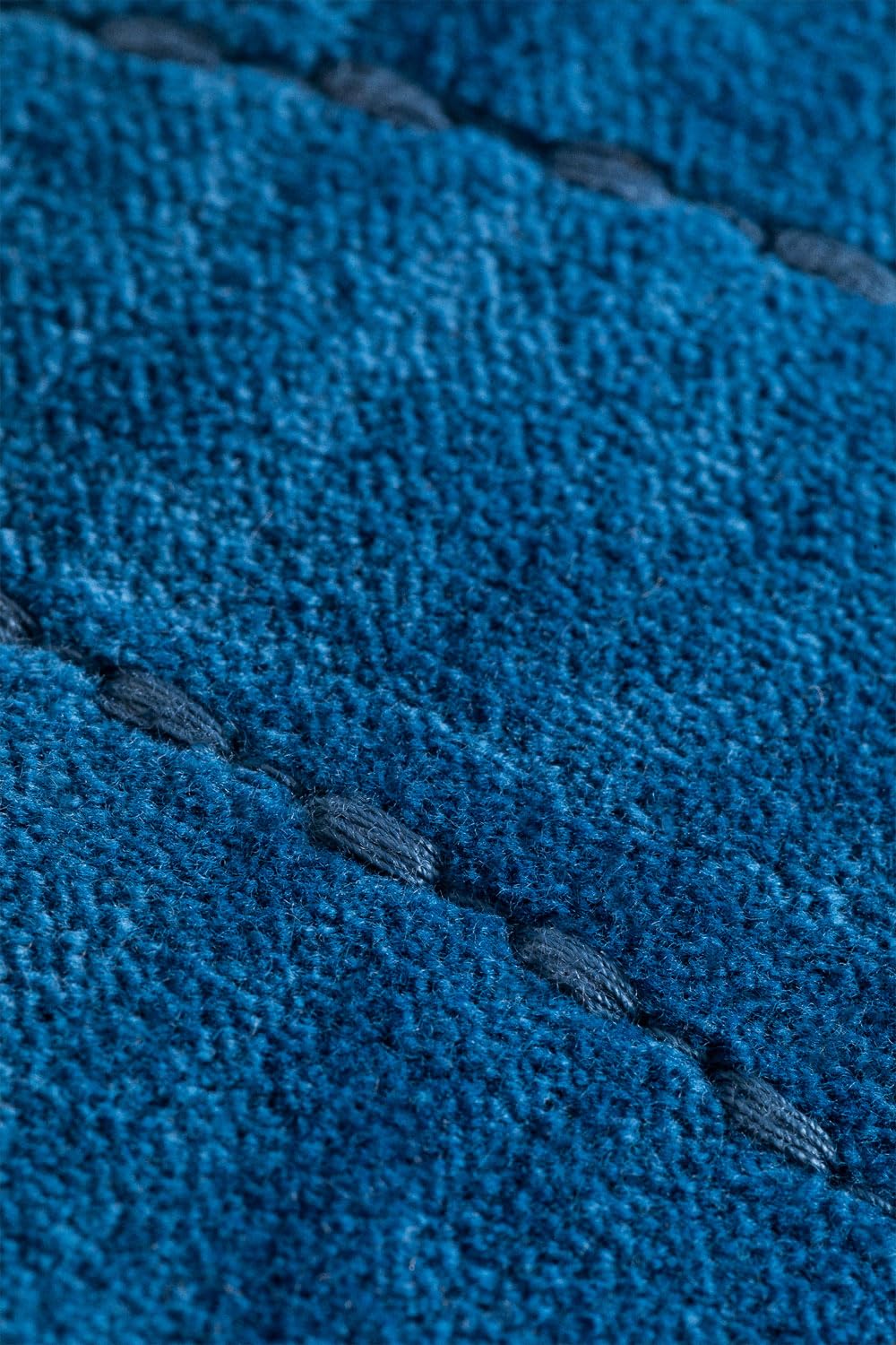 Sklum Rani Blu cuscino rotondo in velluto Ø41 cm