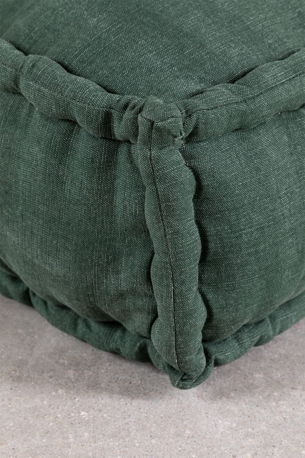 Sklum Dhel cuscino doppio divano cotone verde etere