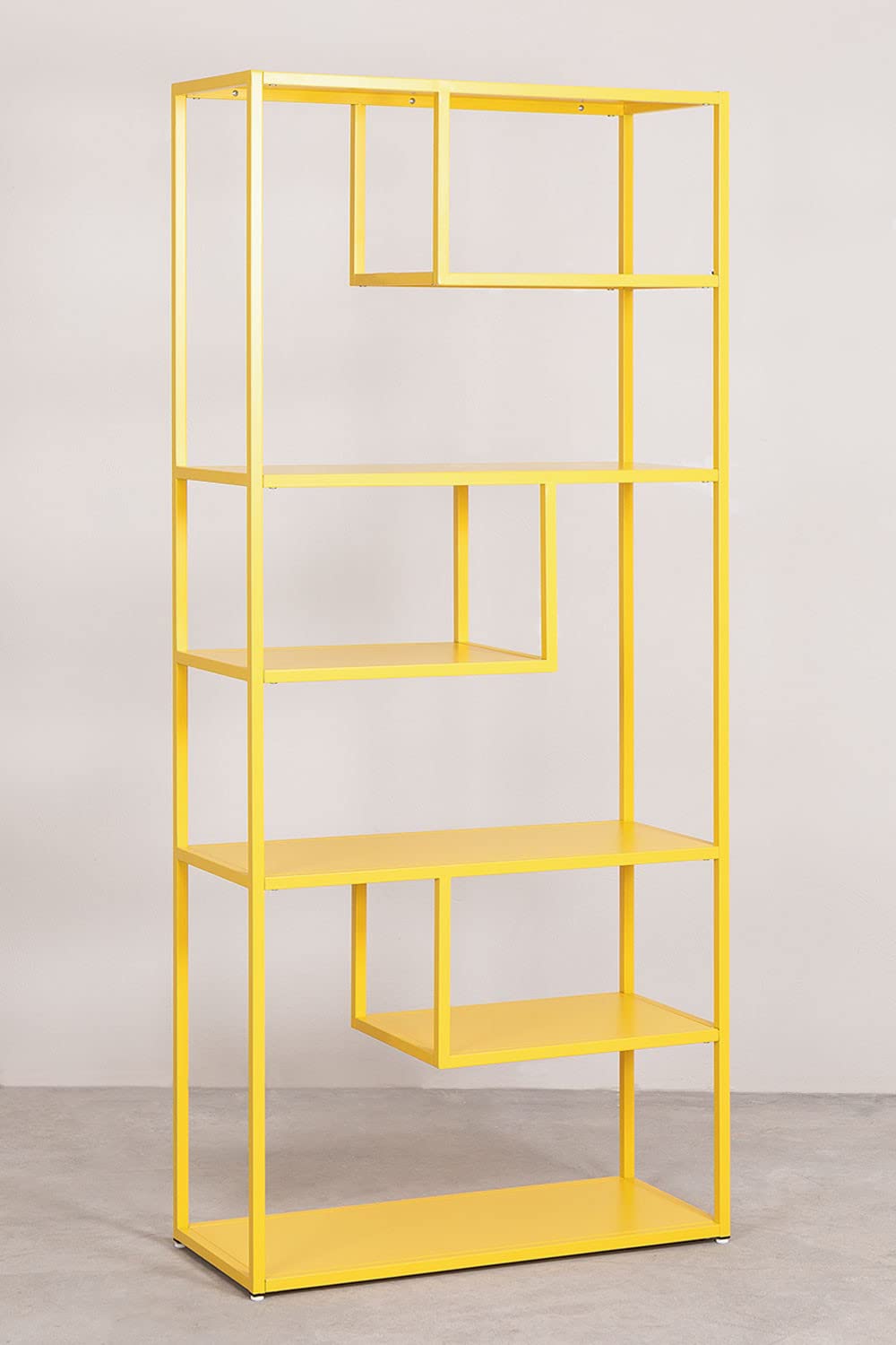 Sklum Thura Libreria in Acciaio Giallo Fresia 190 cm
