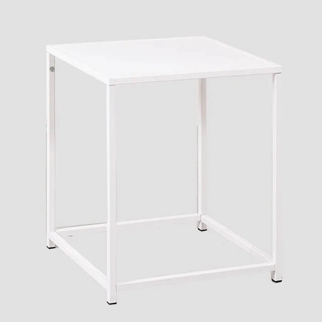 Sklum Thura tavolino acciaio bianco 37 cm
