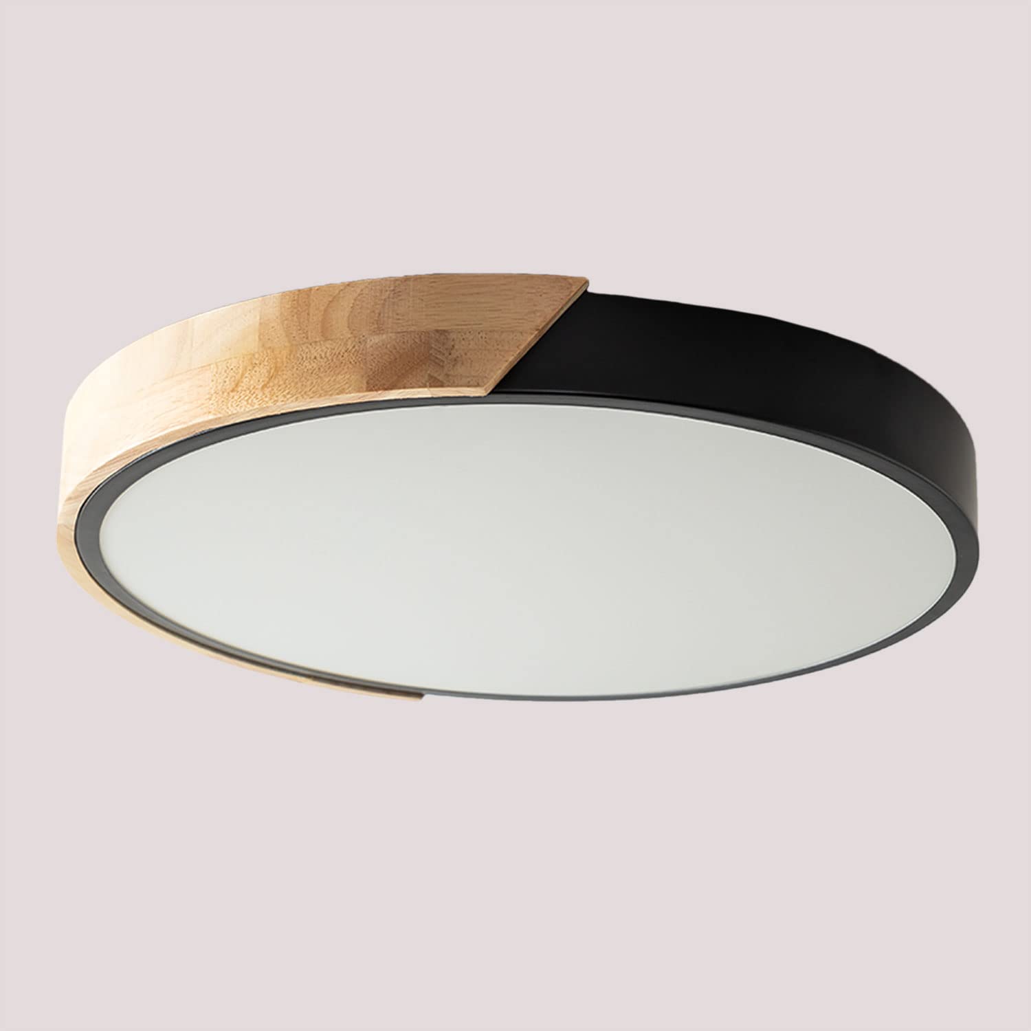 Sklum Jan Plafoniera LED Celadon Legno Ø30 cm