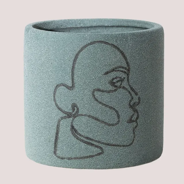 Sklum Olaf Vaso in Ceramica 13 cm Etnico
