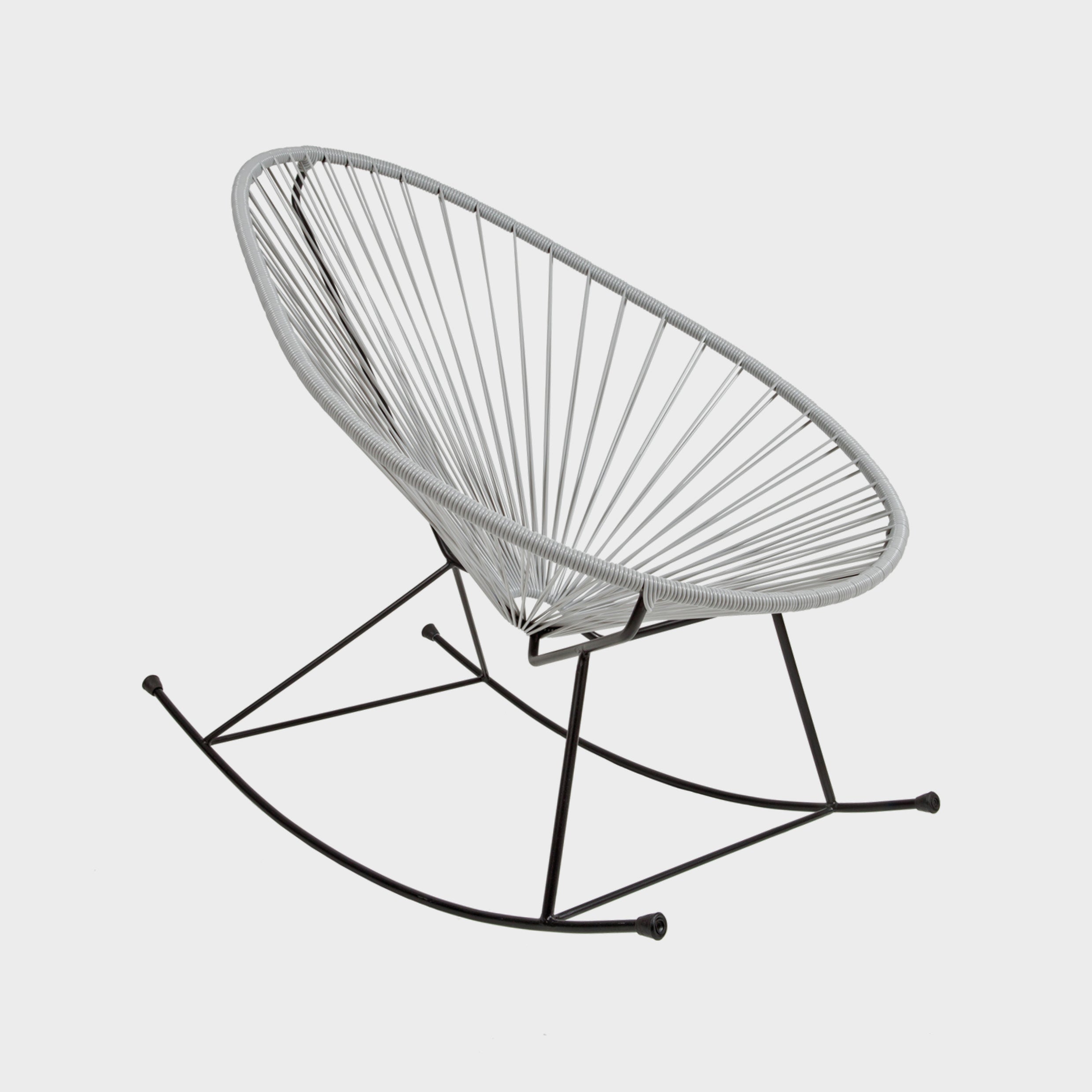 Acapulco Design Rocking Chair dondolo grigio